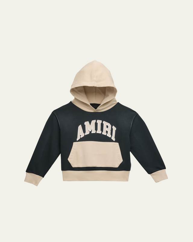 Boy's Logo-Print Collegiate Inspired Hoodie, Size 4-12